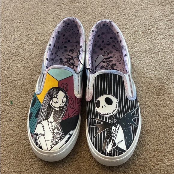 Disney Pastel Purple Nightmare Before Christmas Shoes